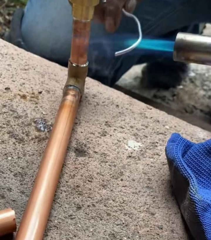Soldadura cobre
