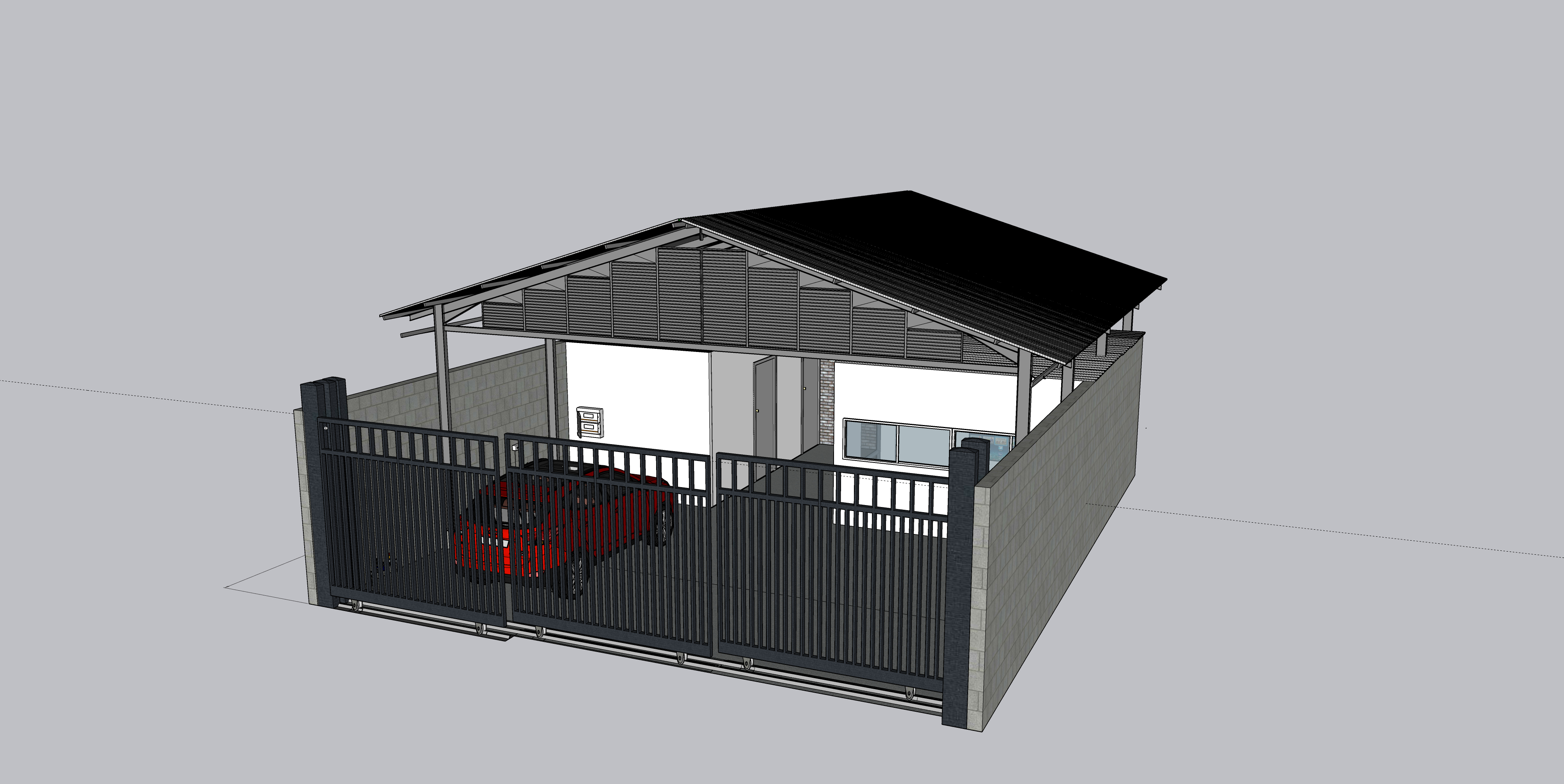 Plano 3D carwash